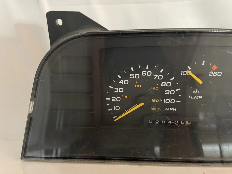 Cuadro de instrumentos velocímetro Chevrolet Cavalier 88 89 90 91 92 93 94 69 k-OEM Foto 2 de 4