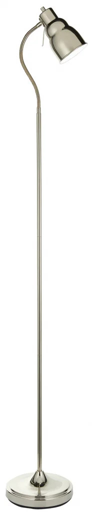 Floor Light Silver Classic Flexi Bright Nickel Endon 108127