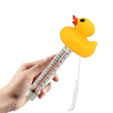 Swimming Pool Duck Thermometer Floating Baby Bath Thermometer For Hot Tub