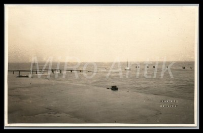 Foto Nachl. Fliegering.Pelletier, Sturmflut am DVS-Gelände, List/Sylt L311L