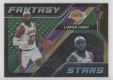 2020-21 Panini Donruss Fantasy Stars Green Flood LeBron James #1 06z2