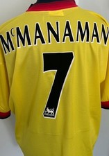 LIVERPOOL AWAY SHIRT 1997/99 (XL) VINTAGE ORIGINAL REEBOK SHIRT