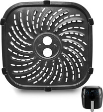Air Fryer Grill Pan for Powerxl Vortex Pro 8 QT Air Fryer, Oval Nonstick 9.45''