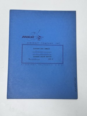 Rare Bell H 40 Iroquois Huey Douglas Aircraft Data Summary Archive Folder