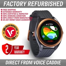 Voice Caddie T8 Golf GPS Watch with Green Undulation Touchscreen V.AI 3.0 - UVG
