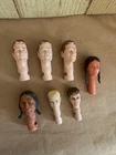 Marx Johnny West Replacement Heads 7 Heads
