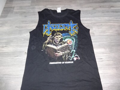 Gruesome Death Metal Shirt Tank Top Obituary Morgoth Napalm Death Left To Die