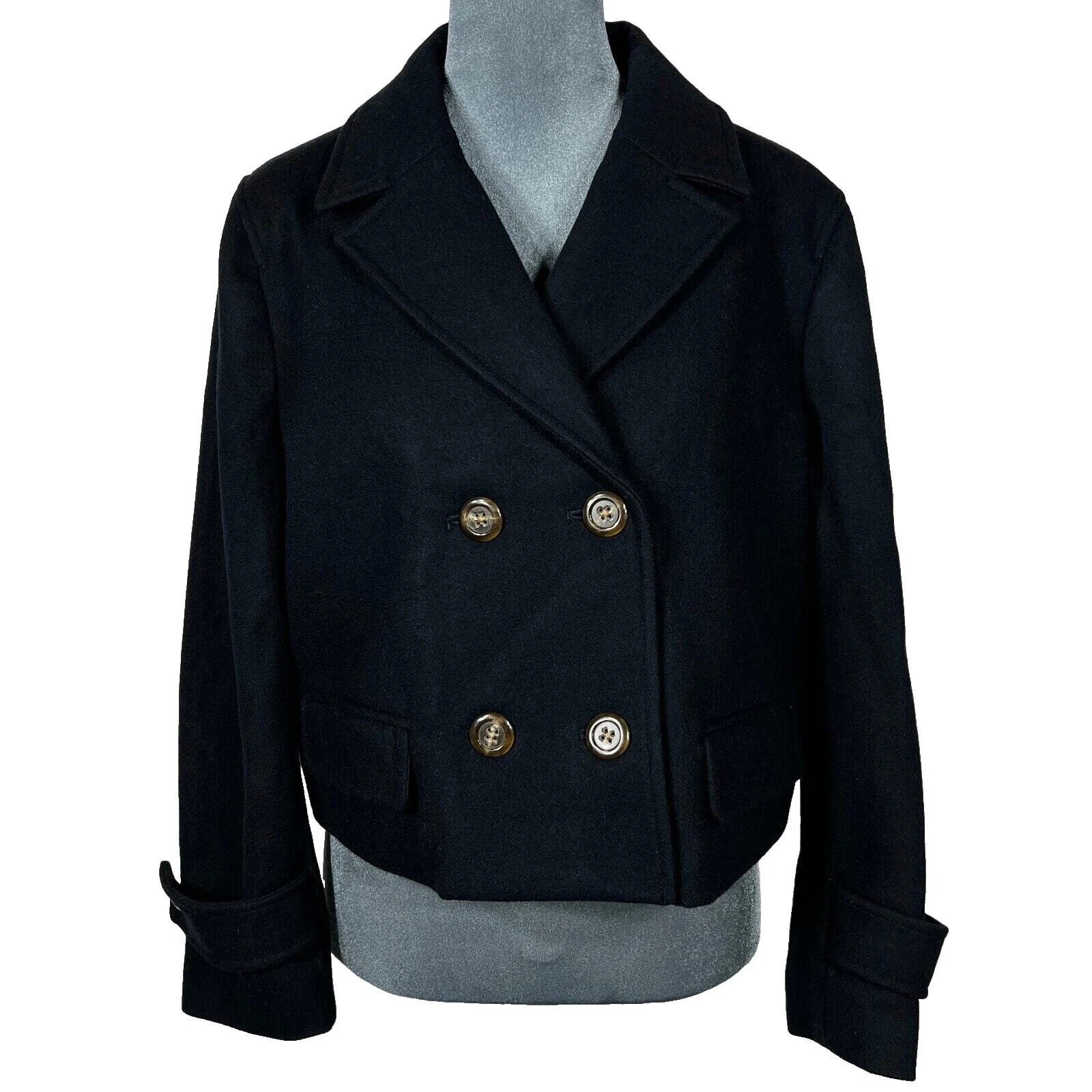 Abrigos, chaquetas y chalecos lisos para mujer Anthropologie Guisante