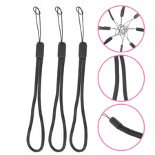 10PCS Short Phone Lanyards Colorful Wrist Strap Lightweight Nylon Hand Strap