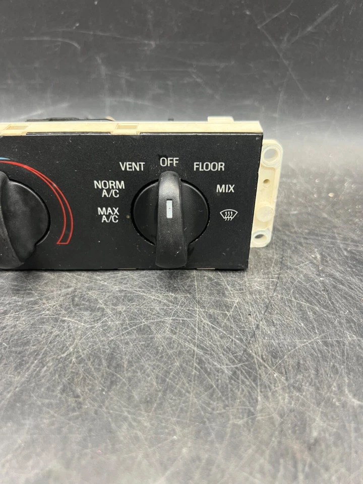 Módulo de control climático de temperatura Mercury Sable 1992-1995 OEM calor de CA 080192 Foto 2 de 4