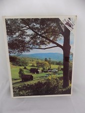 Puzzle Whitman Interlocking 1000 piece puzzle Farm in the Valley USA