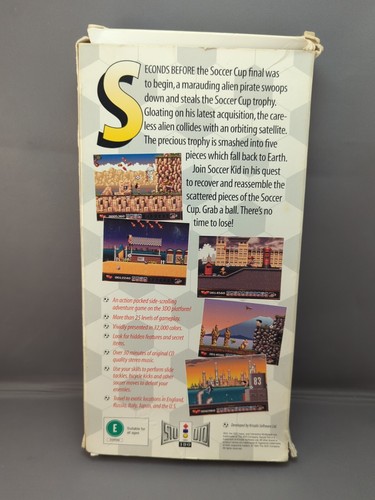 * Soccer Kid (Panasonic 3DO) Complete in Long Box! CIB - Picture 2 of 10