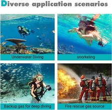 Reusable Mini Scuba Tank Within Breathing Capacity For 15-20 Minutes Underwater