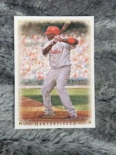 2008 Upper Deck Masterpieces Black Frame Ryan Howard