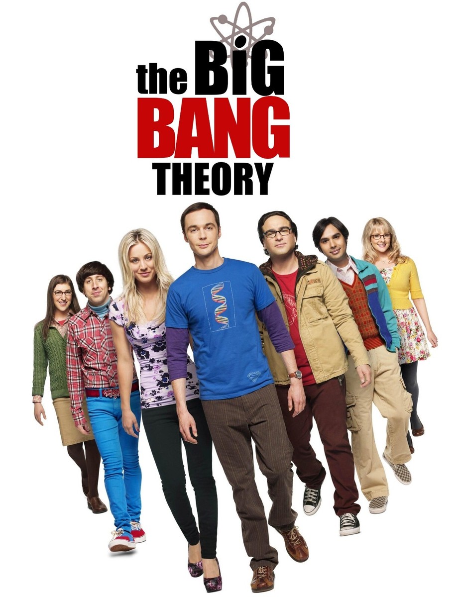 Free Same Day Shipping THE BIG BANG THEORY Cast Version Borderless