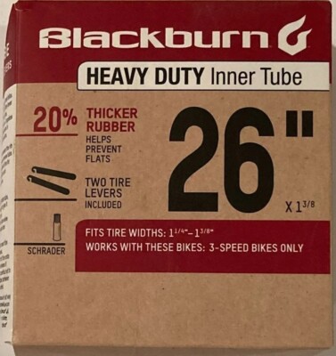 Blackburn 26'' Heavy Duty Inner Tube NEW