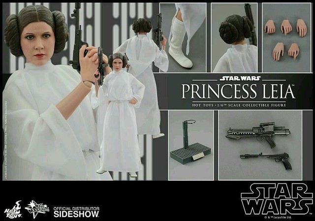 hot toys star wars princess leia