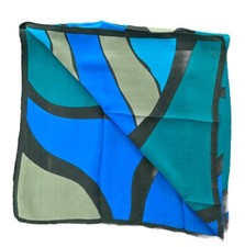 BARBARA KRAEL SCARF WOMEN WOMAN SCARF VINTAGE JHD8809