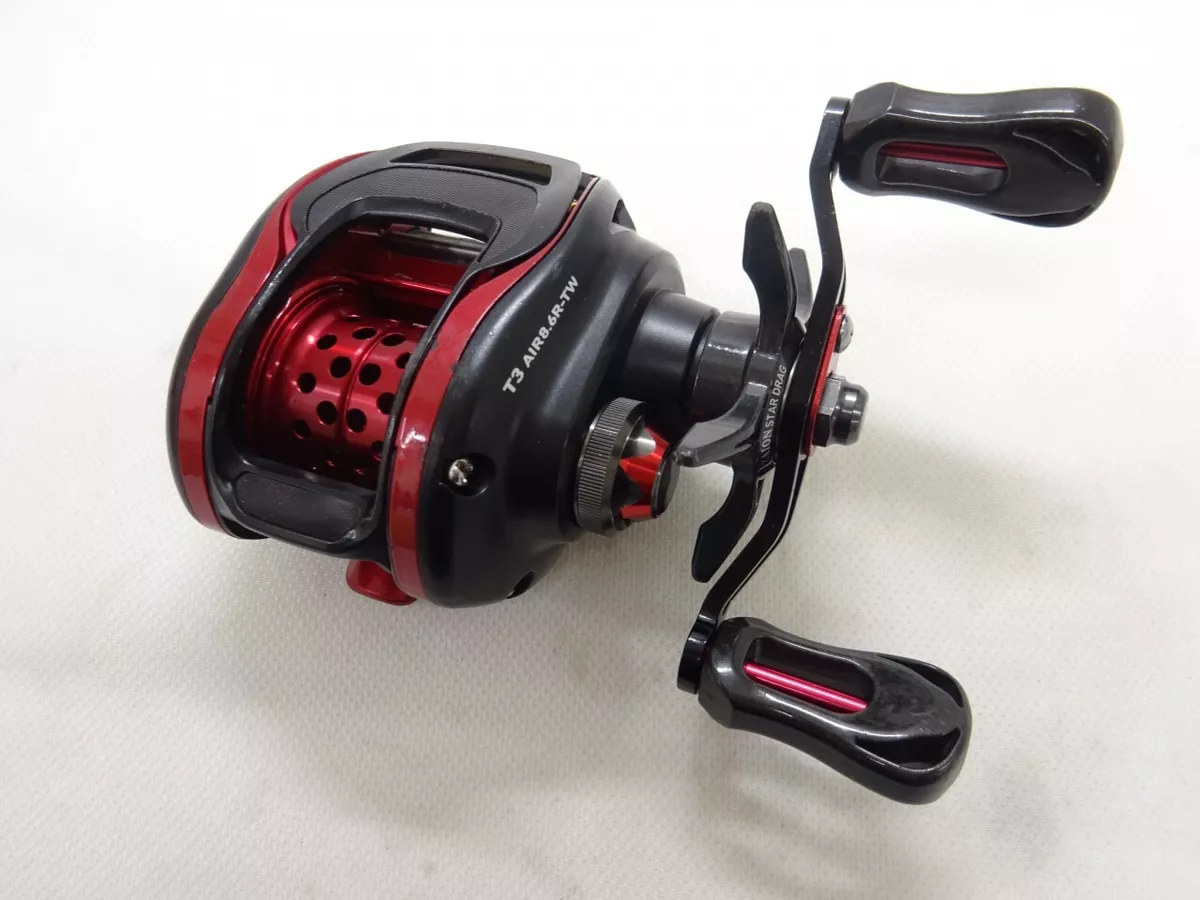 Daiwa T3 AIR 8.6R-TW fishing Reel Right Handed used