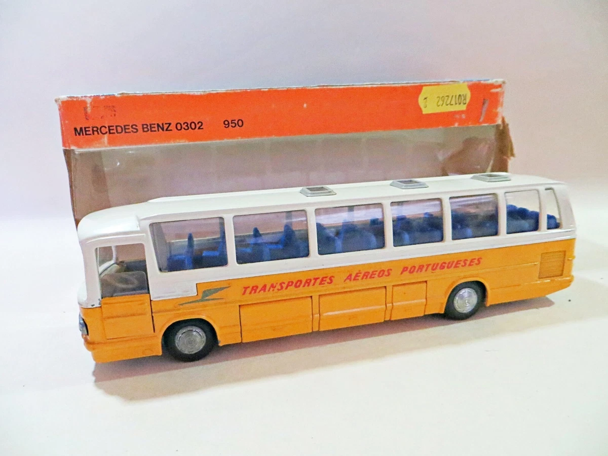 Autobus Mercedes-Benz O302 Tekno NL N°851 - Miniature 19cm, état Jamais Joué, Bleu