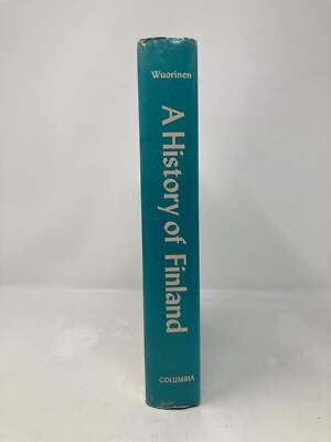 A History of Finland by John H Wuorinen First 1st Edition VG HC