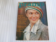 DDR PRAMO Praktische Mode + Schnittmuster 1/1976 - Frühjahr Fasching Kleid Rock