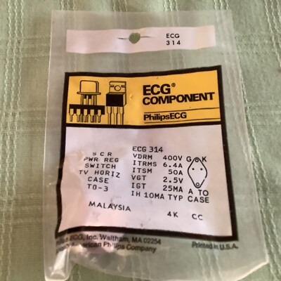 Sylvania Philips ECG314 Power Reg Switch Tv horizontal 