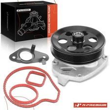 A-Premium Engine Water Pump w/ Gasket & Pulley for Chevy Impala Malibu Camaro