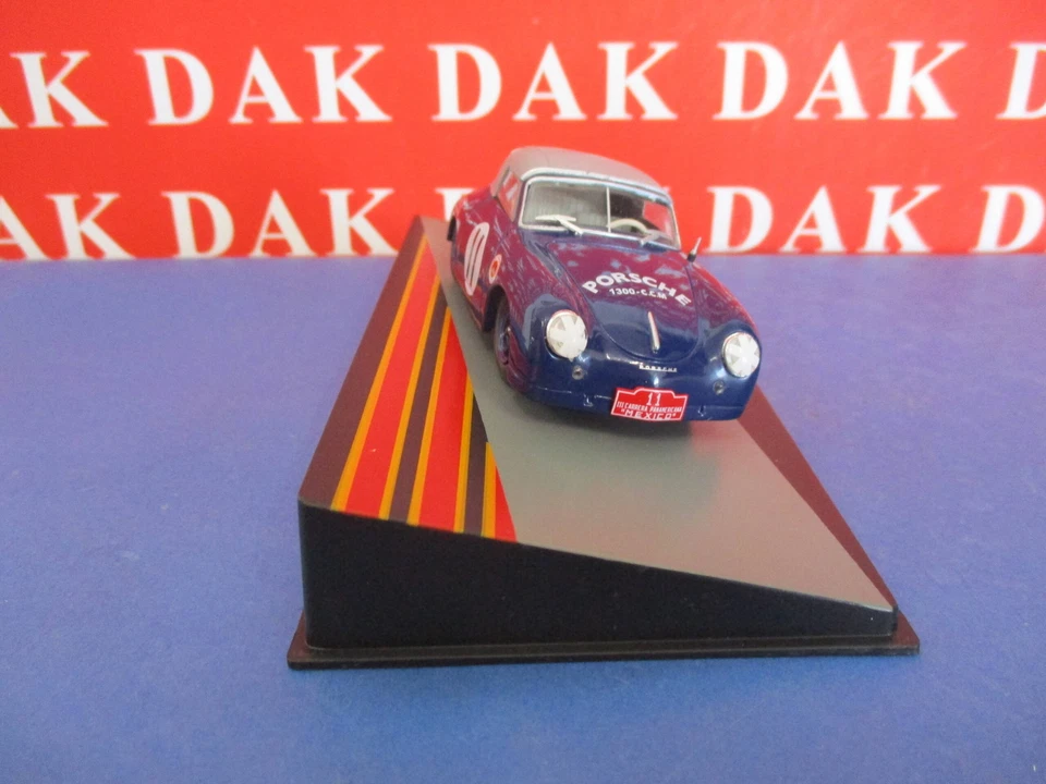 Die cast 1/43 Modellino Auto Porsche 356 Super Carrera Panamericana 1952 H.Linge - Immagine 3 di 4