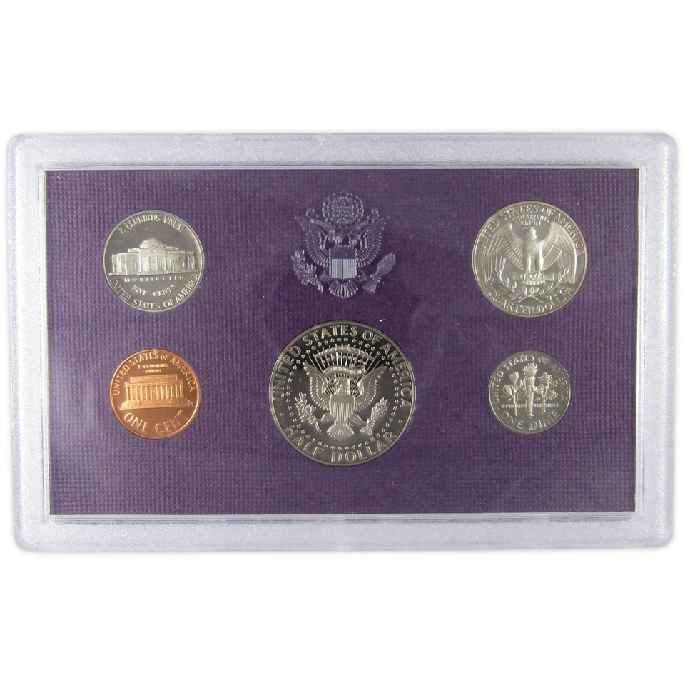 1987 Clad Proof Set U.S. Mint Original Government Packaging OGP - Image 3 of 4