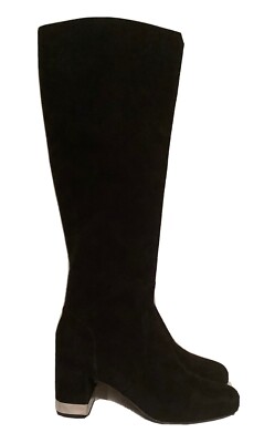 SAINT LAURENT paris Women boots NEW Black Suede Size 6,5 | eBay