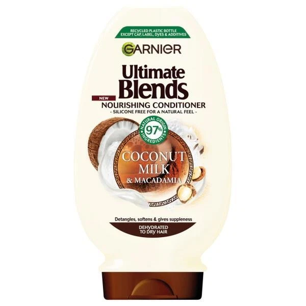 Garnier Ultimate Blends Coconut Milk & Macadamia Conditioner 400ml