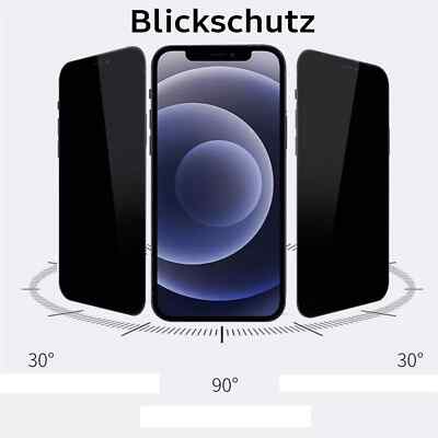   Blickschutz Glas Displayschutz für iPhone 11 Pro Max   Privatsphäre & Schutz!