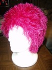 Chemo Fun Fur Hat Hairy Cap Soft feeling magenta — photo 2