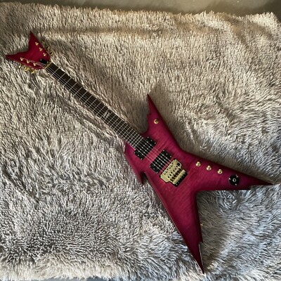 ギター Dean Razorback Two-Tone Dimebag Darrell Dean Razorback Explosion Dimebag Darrell Pantera Dime Flames