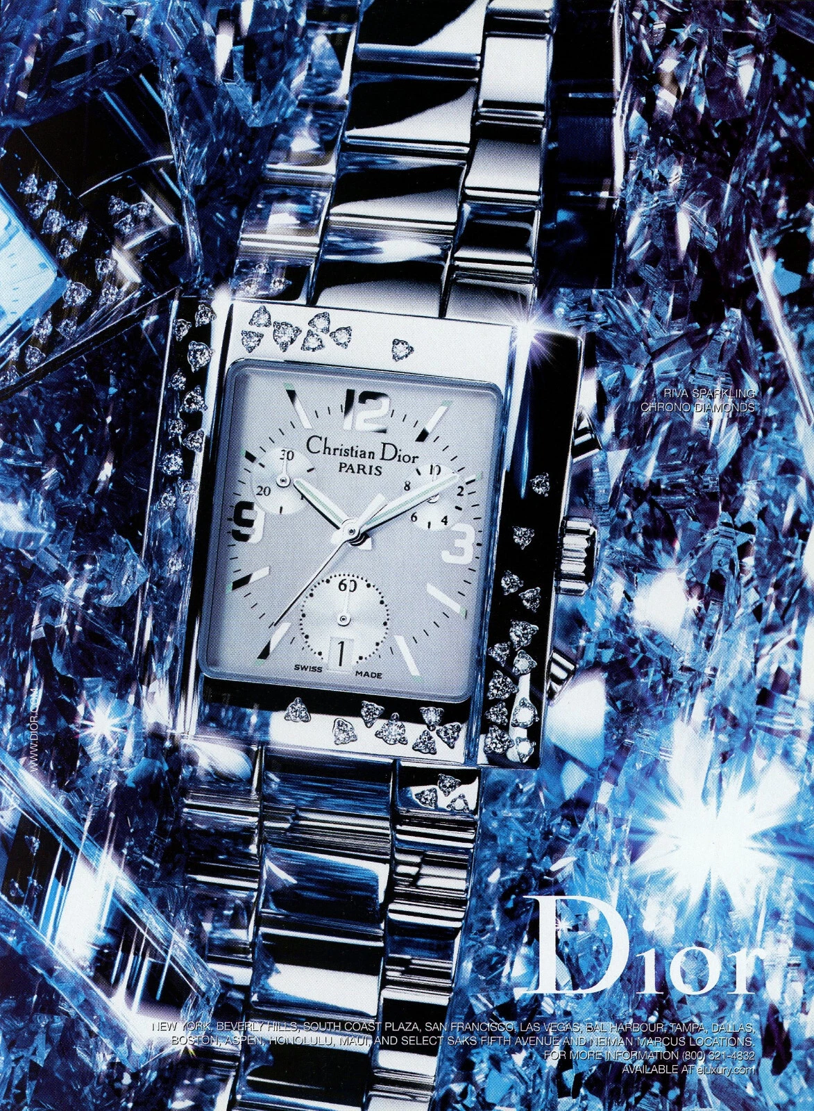 Publicité promo DIOR WATCH MAGAZINE #13 ORIGINALE 