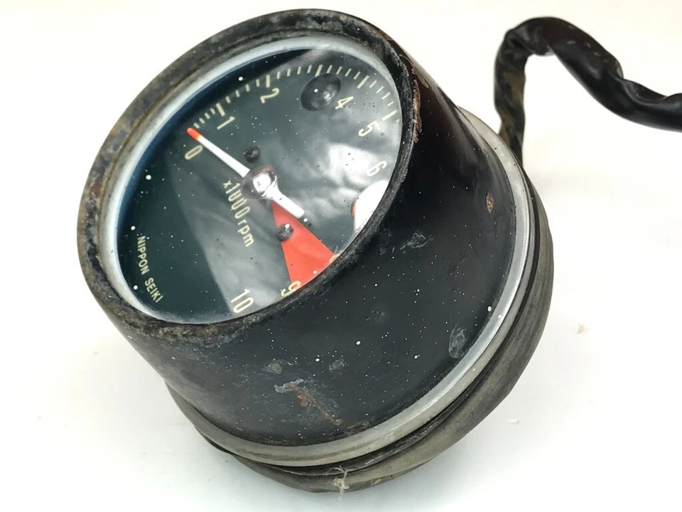 72 Honda XL250 XL 250 OEM tacômetro medidor RPM cluster tach 9-M - Imagem 4 de 4