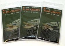DRENNAN E-SOX SLIM CRIMPS. Pike Sea Fishing Trace Crimps - All Sizes