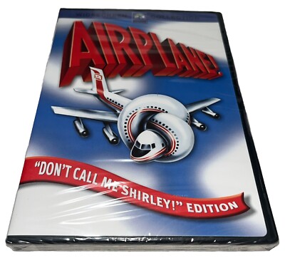 Airplane (DVD, 1980) New/Sealed  Don t Call Me Shirley  Wide Screen Edition