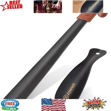 Sturdy Metal Shoe Horns: 16.5 Long 7.5 Travel Sizes for Effortless Use