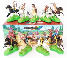 Britains Ltd 1:32 Power Riders Wild West COWBOYS INDIANS Full COUNTERPACK MB 93