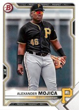 2021 Bowman Draft #BD-75 Alexander Mojica PIRATES