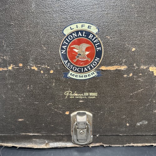 Vintage Pachmayr Super Deluxe Range Box Kurzwaffenkoffer Militär Patches Extras - Bild 2 von 18