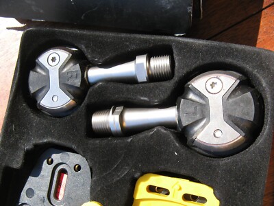 Speedplay Zero Stainless Steel Bicycle Pedals With Cleats Spring