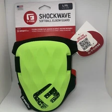 G-Form Shockwave Softball Elbow Guard Limited Edition Neon Green L/XL NEW