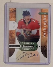 2024 UPPER DECK SPRING EXPO CARTER VERHAEGHE PRIORITY SIGNINGS 48/49 PS-CV
