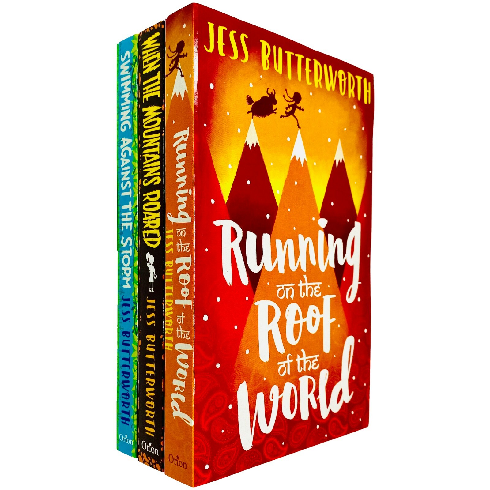 B&Q - Jess Butterworth Collection 3 Books Collection Set (Running On The Roof Of The WorldWhen The Mountains Roared & Swimming Against - Image 6