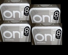 ON Original Lozenge 8mg 4 packs 80 pieces Unflavored TOBACCO FREE Ships Free