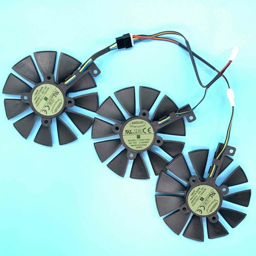 87MM Graphics Card Cooler Fan For ASUS Strix GTX 1060 OC 1070 1080 GTX 1080Ti RX - Afbeelding 3 van 20