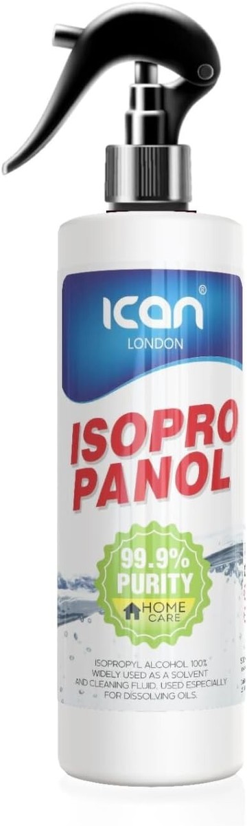 ICAN LONDON Isopropyl Rubbing Alcohol, 70% IPA, 2 X